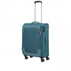 Koffer Pulsonic Spinner 68 Expandable Stone Teal, Farbe: blau/petrol, Marke: American Tourister, EAN: 5400520204172, Abmessungen in cm: 44x68x27, Bild 7 von 12