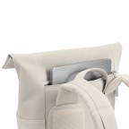 Rucksack Stockholm mit Laptopfach 14 Zoll Sandstone, Farbe: beige, Marke: Kapten & Son, EAN: 4251145218201, Abmessungen in cm: 38x41x14, Bild 8 von 8