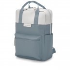 Rucksack Bergen Steel Blue, Farbe: blau/petrol, Marke: Kapten & Son, EAN: 4251145237851, Abmessungen in cm: 28x39x11.5, Bild 2 von 7