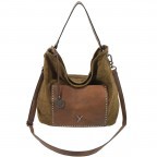 Beuteltasche Lilly 10373 Khaki, Farbe: taupe/khaki, Marke: Suri Frey, Abmessungen in cm: 40x32x17, Bild 2 von 6