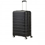 Koffer High Turn Spinner 77 Matt Black, Farbe: schwarz, Marke: American Tourister, EAN: 5400520213310, Abmessungen in cm: 50.5x77x30.5, Bild 2 von 4