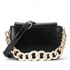 Umhängetasche Sokna mit Kette Black, Farbe: schwarz, Marke: Seidenfelt, EAN: 4251817635145, Abmessungen in cm: 19x13x6, Bild 1 von 4