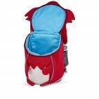 Rucksack Kleiner Freund für Kinder Fuchs, Farbe: rot/weinrot, Marke: Affenzahn, EAN: 4057081176038, Abmessungen in cm: 17x25x11, Bild 6 von 7