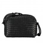 Umhängetasche Piuma Black, Farbe: schwarz, Marke: Abro, EAN: 4067278129112, Abmessungen in cm: 24x16.5x7, Bild 1 von 6