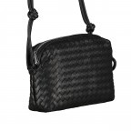 Umhängetasche Piuma Black, Farbe: schwarz, Marke: Abro, EAN: 4067278129112, Abmessungen in cm: 24x16.5x7, Bild 2 von 6