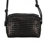 Umhängetasche Piuma Black, Farbe: schwarz, Marke: Abro, EAN: 4067278129112, Abmessungen in cm: 24x16.5x7, Bild 3 von 6