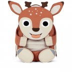 Rucksack Großer Freund für Kinder Reh, Farbe: braun, Marke: Affenzahn, EAN: 4057081180837, Abmessungen in cm: 20x31x12, Bild 1 von 7