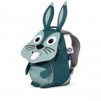 Rucksack Kleiner Freund für Kinder Hase, Farbe: grau, Marke: Affenzahn, EAN: 4057081180844, Abmessungen in cm: 17x25x11, Bild 2 von 7