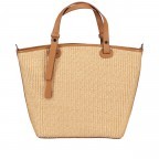 Handtasche Natur, Farbe: cognac, Marke: Hausfelder Manufaktur, EAN: 4065646016033, Abmessungen in cm: 25x26x16, Bild 3 von 7