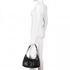 Beuteltasche Filo S 136-095 Black, Farbe: schwarz, Marke: AIGNER, EAN: 4055539450174, Abmessungen in cm: 28.5x20x9, Bild 4 von 8