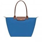 Shopper Le Pliage Shopper L Cobalt, Farbe: blau/petrol, Marke: Longchamp, EAN: 3597922383368, Abmessungen in cm: 31x30x19, Bild 1 von 5