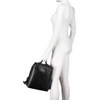 Rucksack Le Pliage City Backpack M Noir, Farbe: schwarz, Marke: Longchamp, EAN: 3597922384242, Abmessungen in cm: 26x28x10, Bild 4 von 6