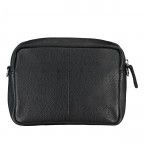 Umhängetasche Schwarz, Farbe: schwarz, Marke: Hausfelder Manufaktur, EAN: 4065646016255, Abmessungen in cm: 22.5x16x8, Bild 3 von 6