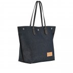 Shopper Essential Canvas Tote Bag L Denim, Farbe: blau/petrol, Marke: Longchamp, EAN: 3597922394913, Abmessungen in cm: 32x32x17, Bild 2 von 5