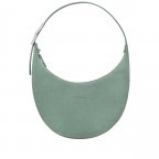 Beuteltasche Roseau Soft Vert de Gris, Farbe: grün/oliv, Marke: Longchamp, EAN: 3597922430734, Abmessungen in cm: 28x17x10, Bild 1 von 6