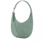 Beuteltasche Roseau Soft Vert de Gris, Farbe: grün/oliv, Marke: Longchamp, EAN: 3597922430734, Abmessungen in cm: 28x17x10, Bild 2 von 6