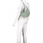 Beuteltasche Roseau Soft Vert de Gris, Farbe: grün/oliv, Marke: Longchamp, EAN: 3597922430734, Abmessungen in cm: 28x17x10, Bild 5 von 6