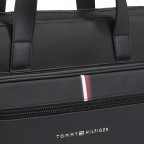 Aktentasche Essential Computer Bag mit Piqué-Struktur Black, Farbe: schwarz, Marke: Tommy Hilfiger, EAN: 8720645293071, Abmessungen in cm: 38x28x10, Bild 4 von 4