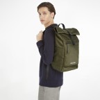 Rucksack Monotype Rolltop Backpack Army Green, Farbe: taupe/khaki, Marke: Tommy Hilfiger, EAN: 8720645295037, Abmessungen in cm: 30x40x20, Bild 3 von 4