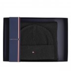 Mütze und Schal zweiteiliges Geschenkset Black, Farbe: schwarz, Marke: Tommy Hilfiger, EAN: 8720645287940, Bild 1 von 3