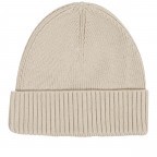 Mütze Essential Flag Beanie Cashmere Creme, Farbe: beige, Marke: Tommy Hilfiger, EAN: 8720645300915, Bild 2 von 3