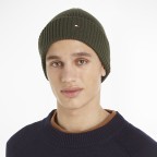 Mütze Essential Flag Beanie Army Green, Farbe: taupe/khaki, Marke: Tommy Hilfiger, EAN: 8720645301738, Bild 3 von 3