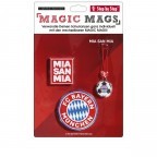 Sticker / Anhänger für Schulranzen Magic Mags FC Bayern Mia san Mia, Farbe: rot/weinrot, Marke: Step by Step, EAN: 4047443445070, Bild 2 von 3