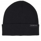 Mütze Uptown Wool Beanie Black, Farbe: schwarz, Marke: Tommy Hilfiger, EAN: 8720645294429, Bild 1 von 3