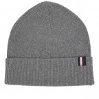Mütze Uptown Wool Beanie Grey Melange, Farbe: grau, Marke: Tommy Hilfiger, EAN: 8720645291428, Bild 2 von 3