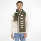 Schal Monotype Scarf Army Green, Farbe: taupe/khaki, Marke: Tommy Hilfiger, EAN: 8720645289944, Abmessungen in cm: 28x190x0, Bild 2 von 3