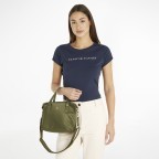 Tasche Poppy Small Tote Putting Green, Farbe: grün/oliv, Marke: Tommy Hilfiger, EAN: 8720645301585, Abmessungen in cm: 29x22x15, Bild 3 von 4