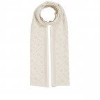 Schal Monogram Brushed Scarf AW0AW15341.ABH Cashmere Creme, Farbe: beige, Marke: Tommy Hilfiger, EAN: 8720645295662, Abmessungen in cm: 50x200x0, Bild 1 von 3