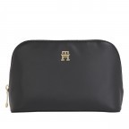 Kulturbeutel Soft Washbag Black, Farbe: schwarz, Marke: Tommy Hilfiger, EAN: 8720645272755, Abmessungen in cm: 21x15x11, Bild 1 von 2