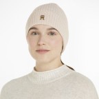 Mütze Cashmere Chic Beanie Cashmere Creme, Farbe: beige, Marke: Tommy Hilfiger, EAN: 8720645544012, Bild 3 von 3