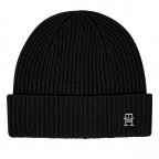 Mütze Cashmere Chic Beanie Black, Farbe: schwarz, Marke: Tommy Hilfiger, EAN: 8720645544029, Bild 1 von 3