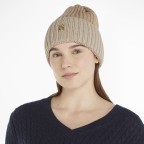 Mütze Limitless Chic Beanie Cashmere Creme, Farbe: beige, Marke: Tommy Hilfiger, EAN: 8720645297376, Bild 3 von 3