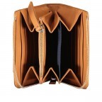 Geldbörse Crest Leather Medium Wallet Zip Around Tan, Farbe: braun, Marke: Tommy Hilfiger, EAN: 8720645283232, Abmessungen in cm: 13x10.5x2.5, Bild 3 von 3
