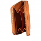 Geldbörse Divina Arancio, Farbe: orange, Marke: Valentino Bags, EAN: 8054942005847, Abmessungen in cm: 10x8x2, Bild 4 von 4