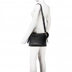 Beuteltasche Ring Relove Recycle Nero, Farbe: schwarz, Marke: Valentino Bags, EAN: 8054942121196, Abmessungen in cm: 27x20x7, Bild 6 von 8