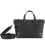 Handtasche Decoro Tessuto Mariella MHZ Black, Farbe: schwarz, Marke: Joop!, EAN: 4048835157731, Abmessungen in cm: 33x22x12, Bild 1 von 8