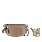 Gürteltasche Silberbeschlag Taupe, Farbe: taupe/khaki, Marke: Hausfelder Manufaktur, EAN: 4065646016729, Abmessungen in cm: 27x15x8, Bild 1 von 6