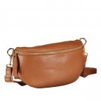 Gürteltasche Goldbeschlag Hellbraun, Farbe: braun, Marke: Hausfelder Manufaktur, EAN: 4065646016736, Abmessungen in cm: 27x15x8, Bild 2 von 6