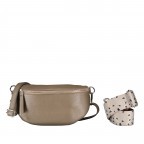 Gürteltasche Silberbeschlag Taupe, Farbe: taupe/khaki, Marke: Hausfelder Manufaktur, EAN: 4065646016866, Abmessungen in cm: 27x15x8, Bild 1 von 6