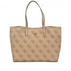 Shopper Vikky 4G-Logo variabel in der Form Latte, Farbe: cognac, Marke: Guess, EAN: 0190231761921, Abmessungen in cm: 39x31.5x17.5, Bild 2 von 9