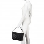 Tasche Vikky variabel in der Form Black, Farbe: schwarz, Marke: Guess, EAN: 0190231763635, Abmessungen in cm: 39x33x17, Bild 6 von 9