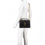 Umhängetasche James Black Logo, Farbe: schwarz, Marke: Guess, EAN: 0190231791188, Abmessungen in cm: 28x20x4.5, Bild 6 von 7