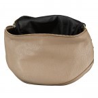 Gürteltasche / Umhängetasche Goldbeschlag Taupe, Farbe: taupe/khaki, Marke: Hausfelder Manufaktur, EAN: 4065646017290, Abmessungen in cm: 22x19x9, Bild 6 von 6