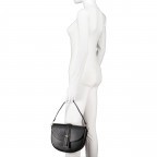 Satteltasche Schwarz, Farbe: schwarz, Marke: Hausfelder Manufaktur, EAN: 4065646017382, Abmessungen in cm: 28x20x7.5, Bild 4 von 8
