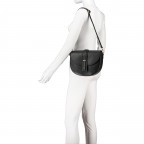 Satteltasche Schwarz, Farbe: schwarz, Marke: Hausfelder Manufaktur, EAN: 4065646017382, Abmessungen in cm: 28x20x7.5, Bild 6 von 8