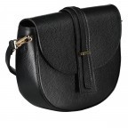Satteltasche Schwarz, Farbe: schwarz, Marke: Hausfelder Manufaktur, EAN: 4065646017382, Abmessungen in cm: 28x20x7.5, Bild 2 von 8